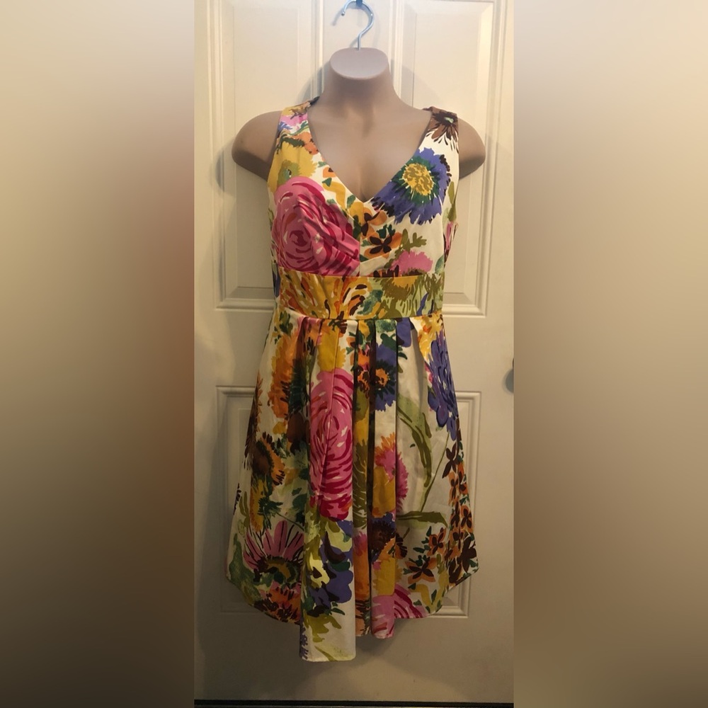 Suzi Chen for Maggy Boutique Floral Printed Dress